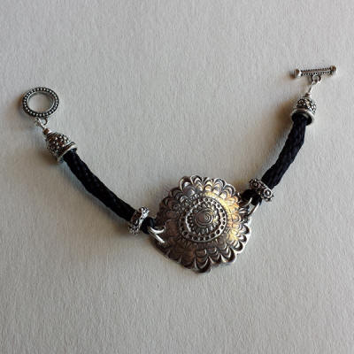 N46 Jean's Silver Bracelet