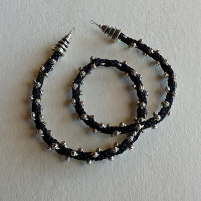 N47 - Cord for Jean's silver pendant